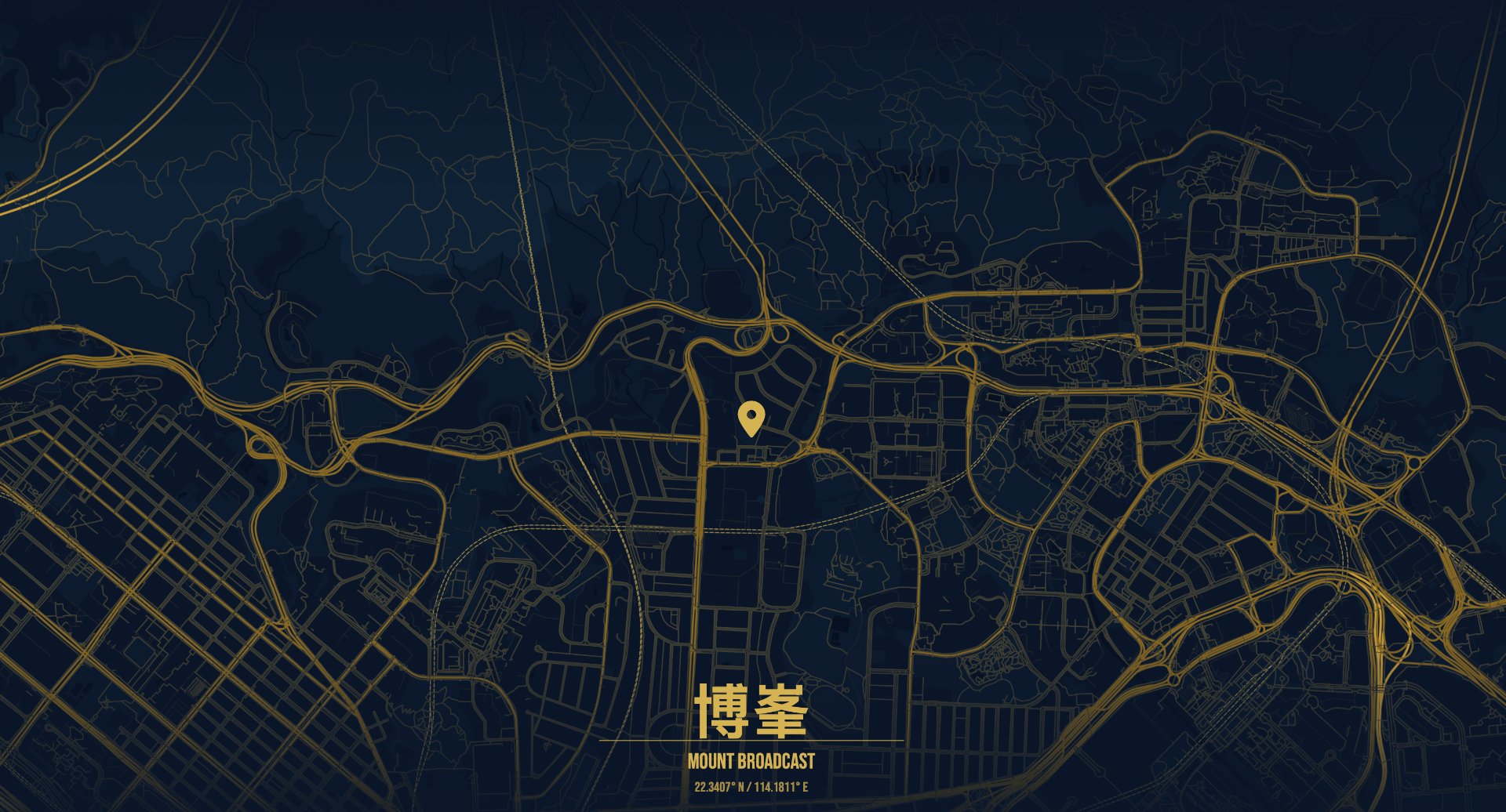 博峯 MOUNT BROADCAST 九龙塘位置图